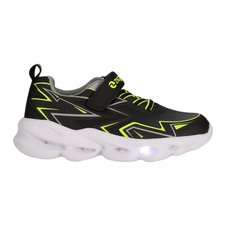 Blinkande Sneakers Ignis - Granite Gray ZIGZAG