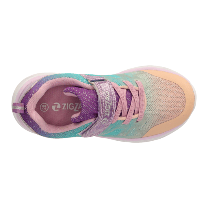 Blinkande Sneakers Lampaya - Lavender ZIG ZAG