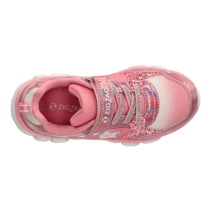 Blinkande Sneakers Saserta - Rose Elegance ZIG ZAG