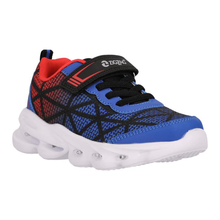 Blinkande Sneakers Zetes - Dazzling Blue ZIG ZAG