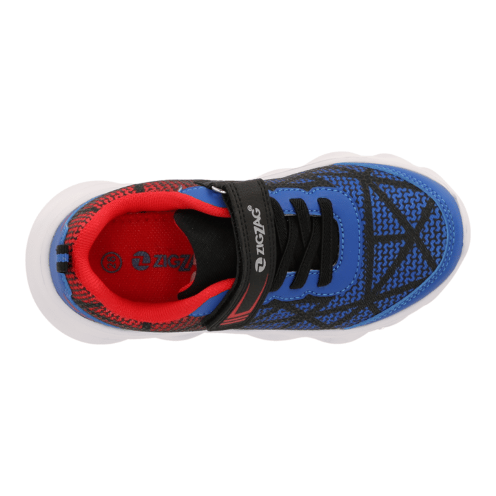 Blinkande Sneakers Zetes - Dazzling Blue ZIG ZAG