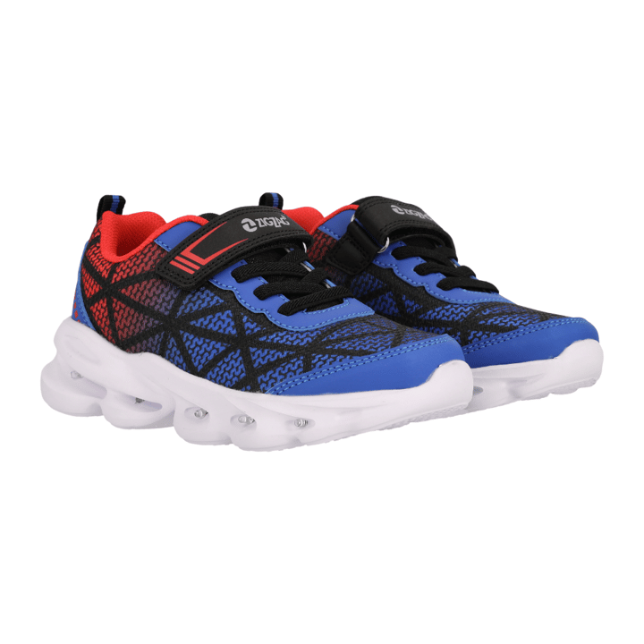 Blinkande Sneakers Zetes - Dazzling Blue ZIG ZAG