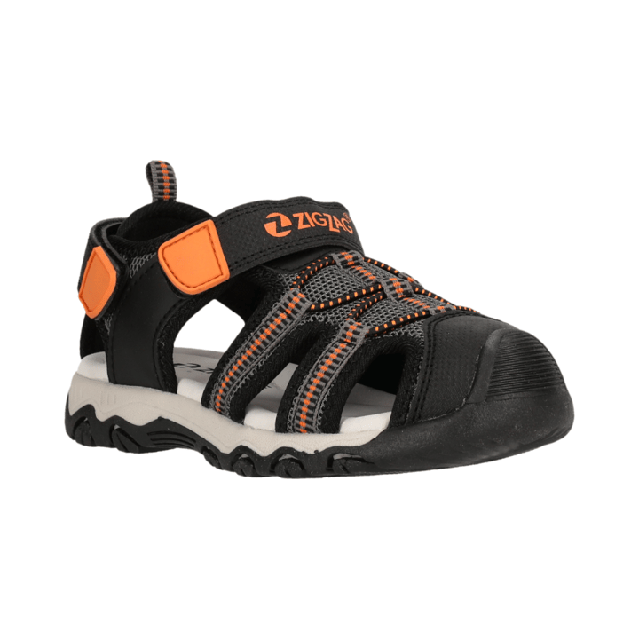 Sandaler Krila - Black ZIGZAG