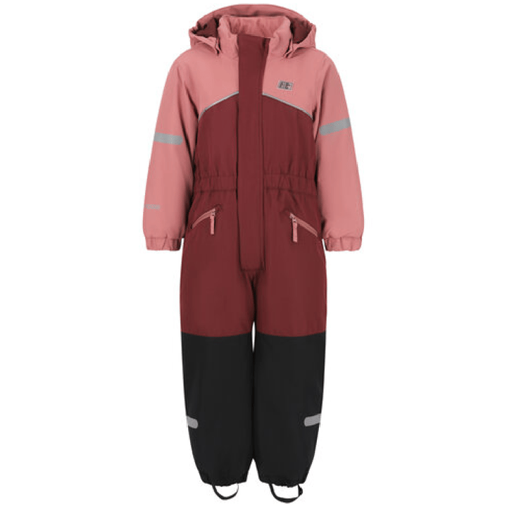 Vinteroverall Stonehill W-PRO 10000 - Rosa/Röd ZIG ZAG