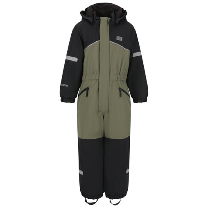 Vinteroverall Stonehill W-PRO 10000 - Svart/Grön ZIG ZAG