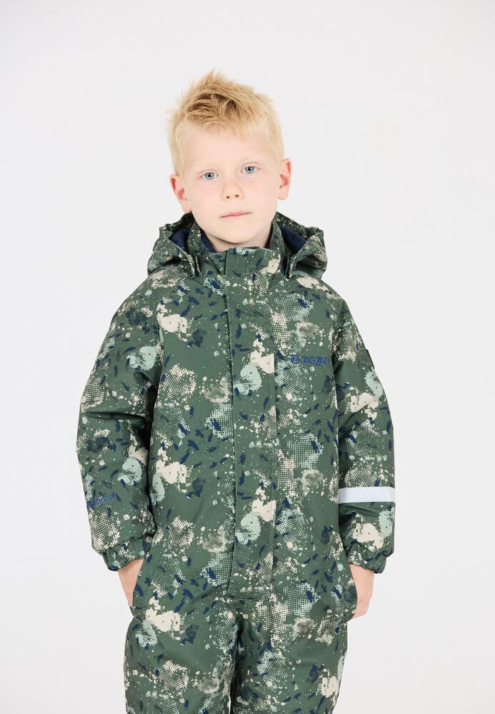 Vinteroverall Tower Printet W-PRO 10000 - Beetle ZIG ZAG