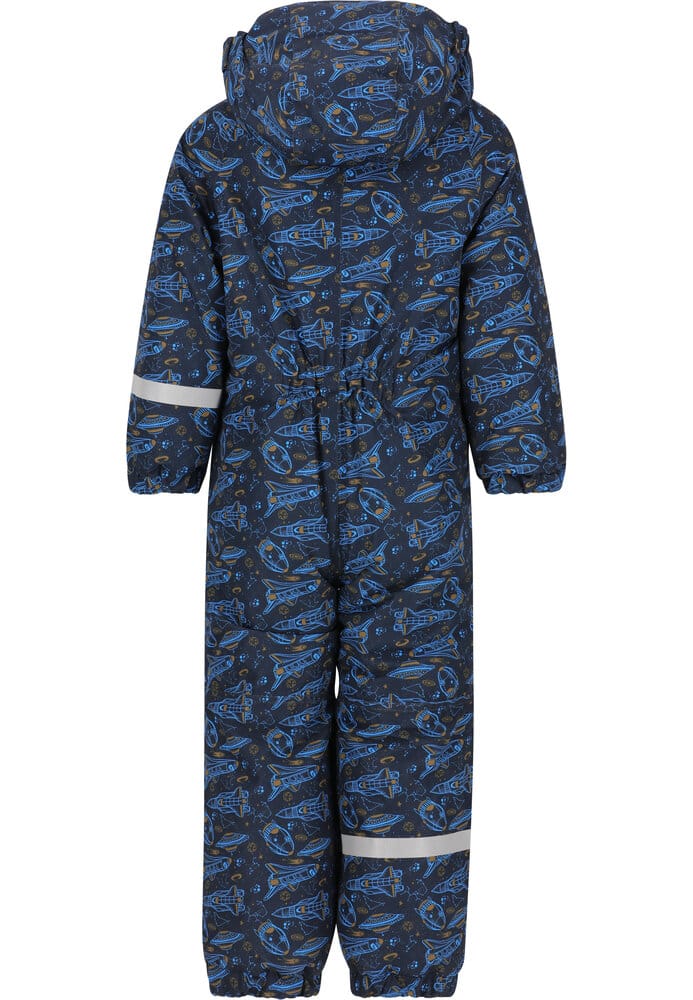 Vinteroverall Tower Printet W-PRO 10000 - Navy ZIGZAG
