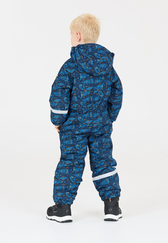 Vinteroverall Tower Printet W-PRO 10000 - Navy ZIGZAG