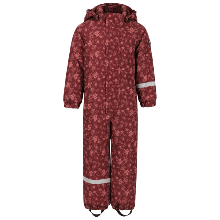 Vinteroverall Tower Printet W-PRO 10000 - Tawny Port ZIG ZAG