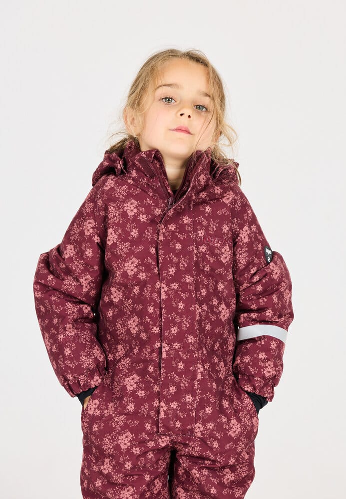 Vinteroverall Tower Printet W-PRO 10000 - Tawny Port ZIGZAG
