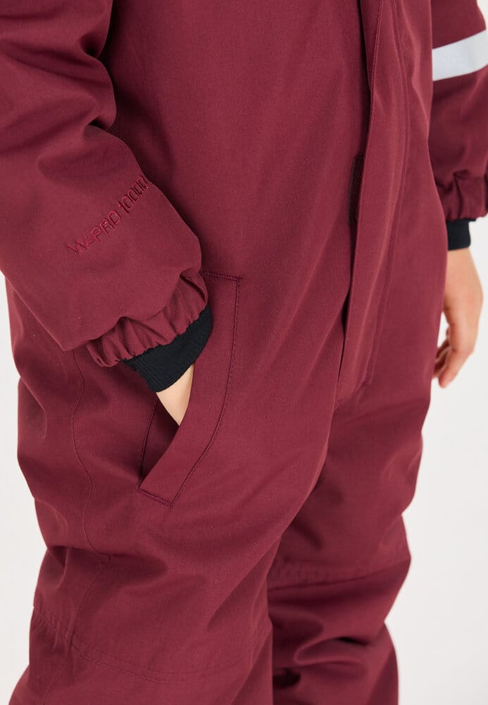 Vinteroverall Vally W-PRO 10000 - Tawny Port ZIG ZAG