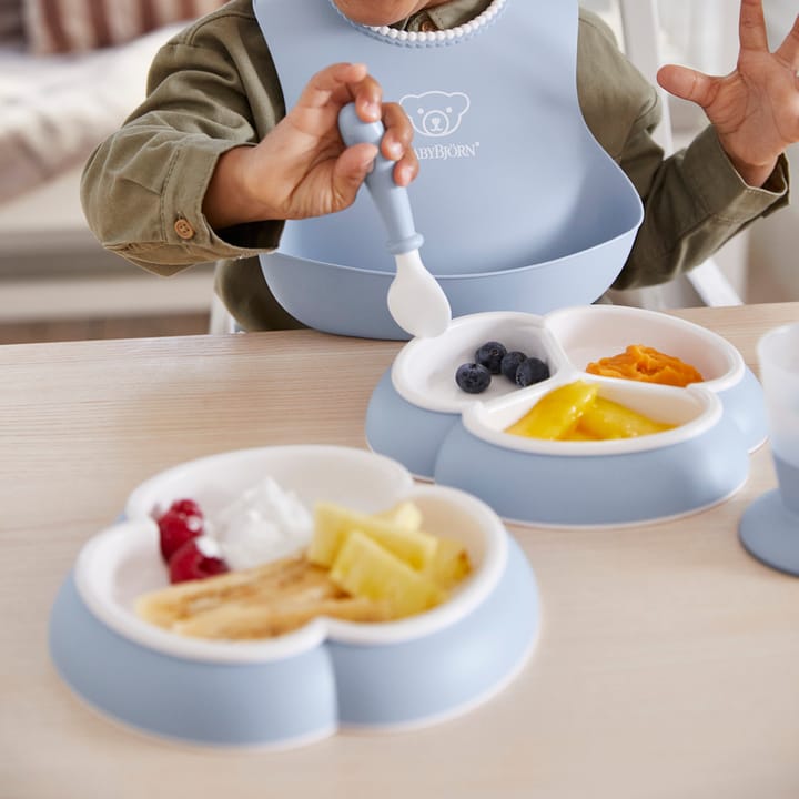 Barnservis 8-Pack - Blekblå Babybjörn