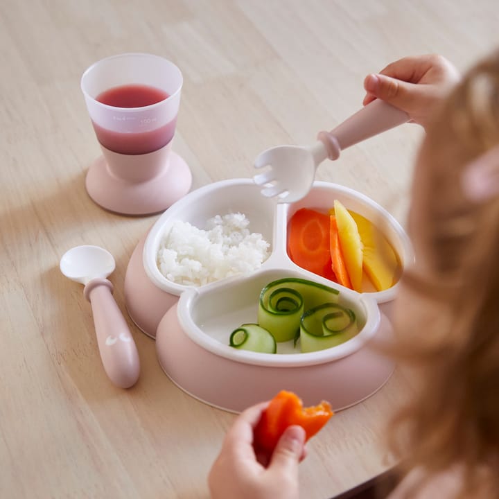 Barnservis 8-Pack - Blekrosa Babybjörn