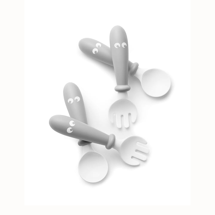 Barnsked & Gaffel 4-Pack - Grå