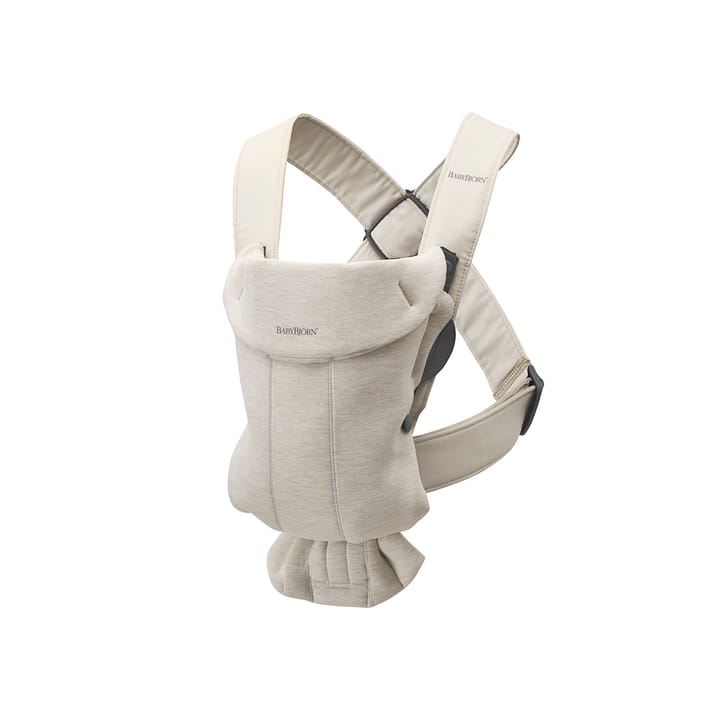 Bärsele Mini 3D Jersey - Ljusbeige Babybjörn