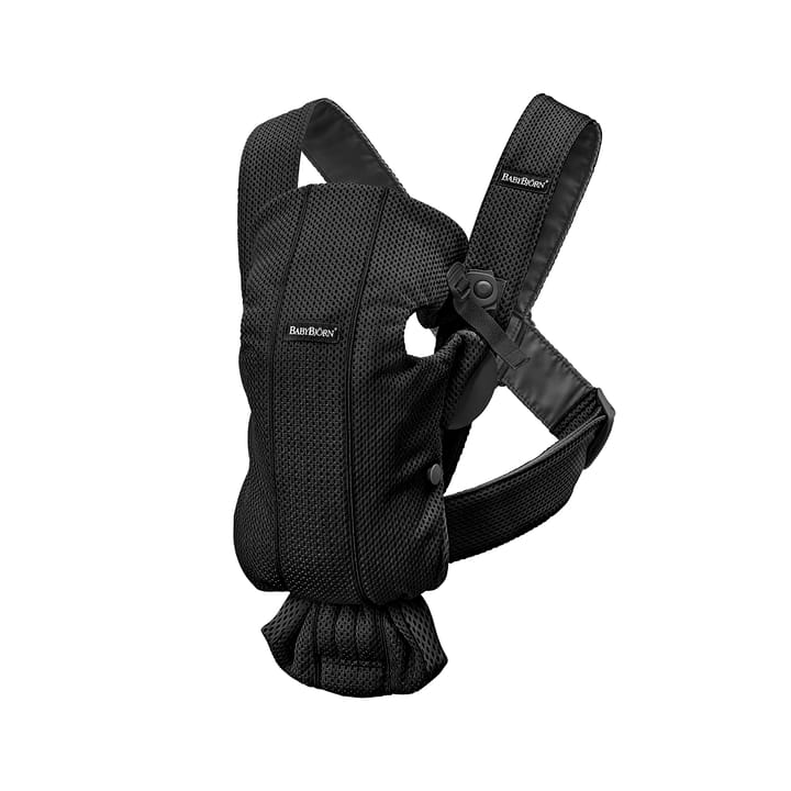 Bärsele Mini 3D Mesh - Svart Babybjörn