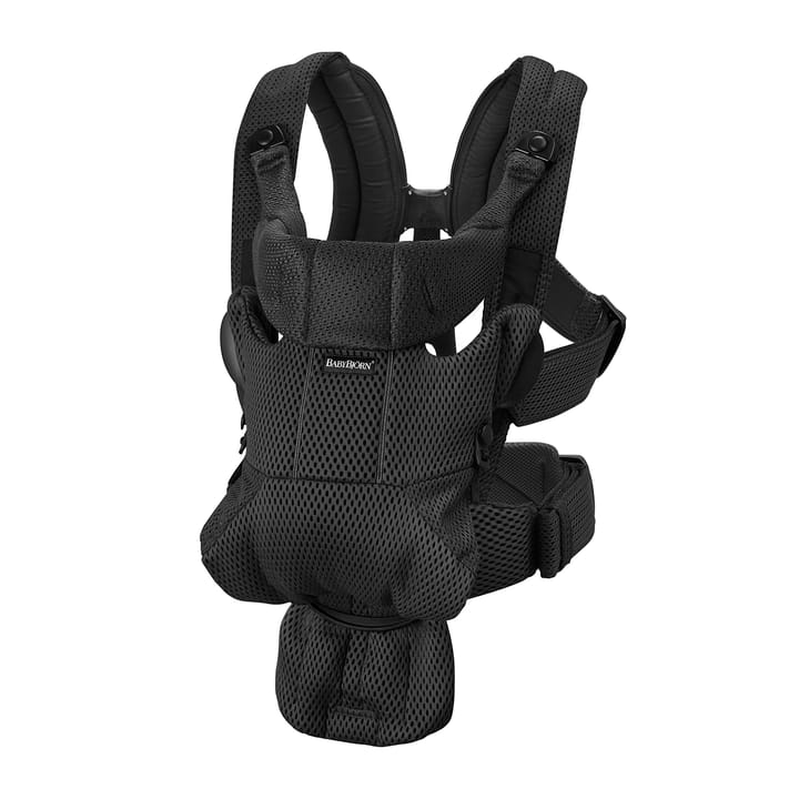 Bärsele Move - Svart 3D Mesh Babybjörn