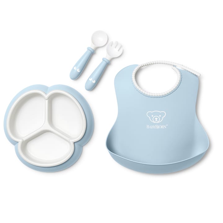 Matset 4-Pack - Blekblå Babybjörn