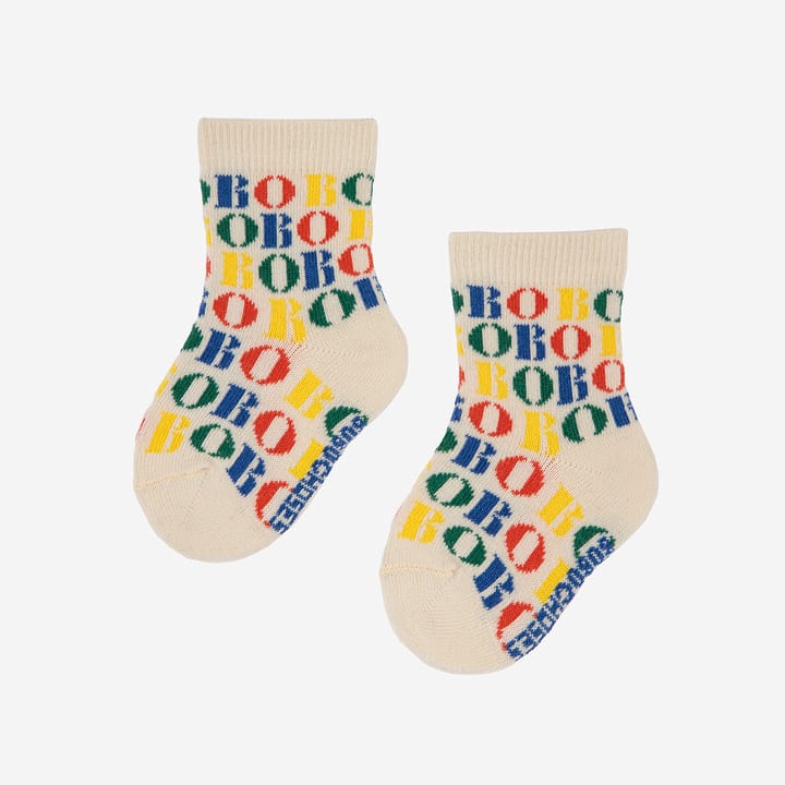 Baby Strumpor Bobo All Over - Beige Bobo Choses