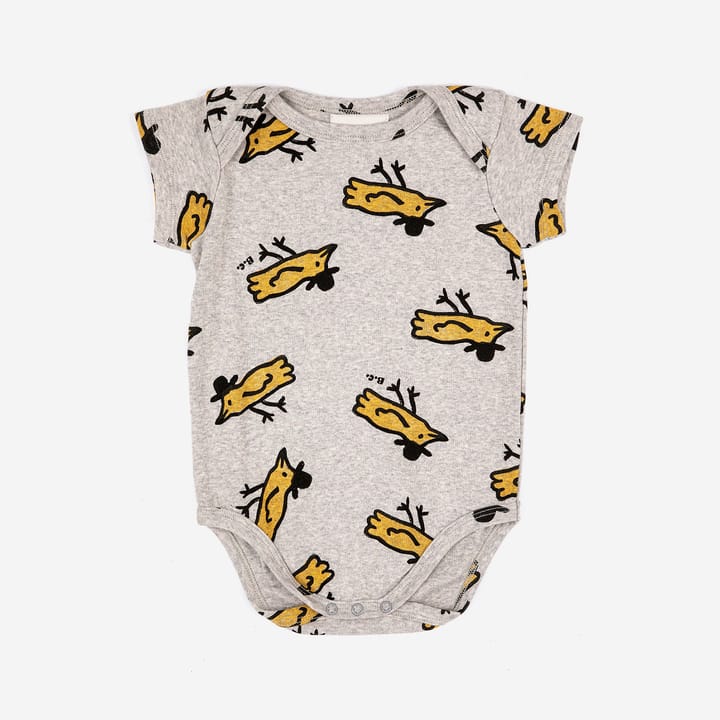 Kortärmad Body Mr Birdie All Over Bobo Choses