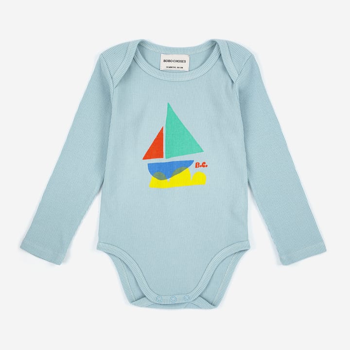 Långärmad Body Multicolor Sail Boat Bobo Choses