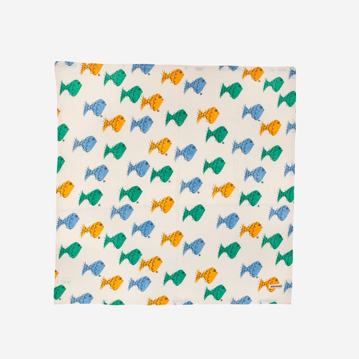 Muslinfilt Multicolor Fish All Over Bobo Choses