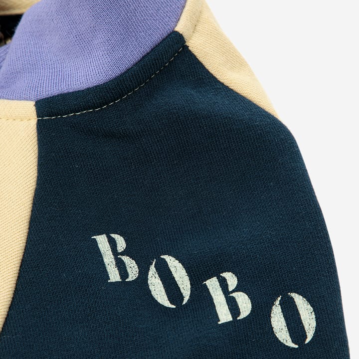 Sweatshirt Bobo Diagonal Color Block - Multicolor Bobo Choses
