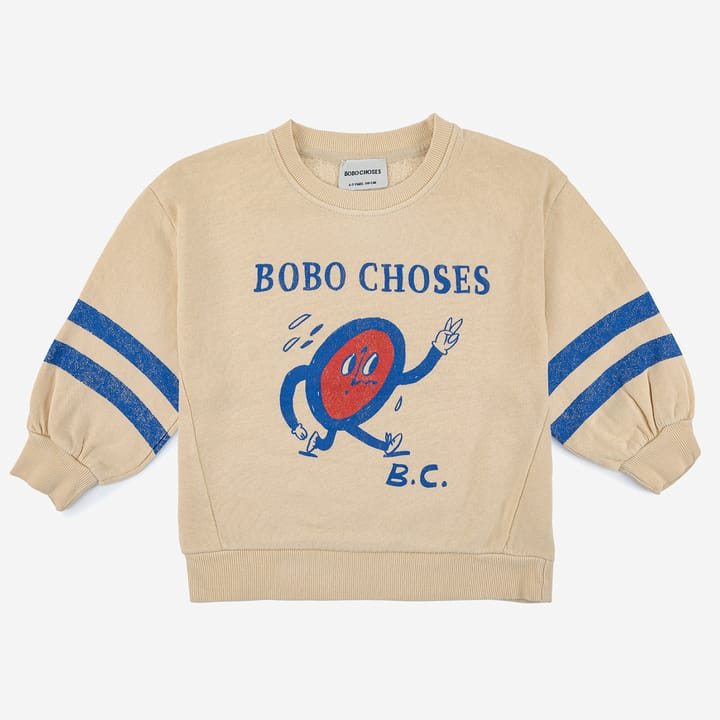 Sweatshirt Walking Clock - Beige Bobo Choses