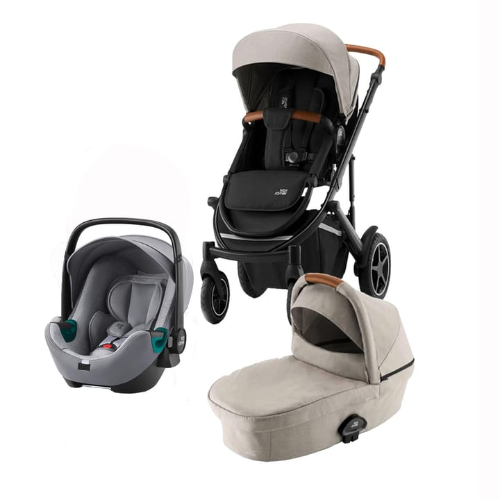 Smile 4 Duovagn + Baby-Safe 3 i-Size Babyskydd Britax