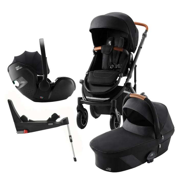Smile 4 Duovagn + Baby-safe 5Z + Basenhet 5Z Britax