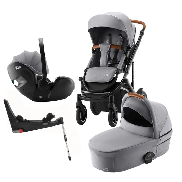 Smile 4 Duovagn + Baby-safe 5Z + Basenhet 5Z Britax