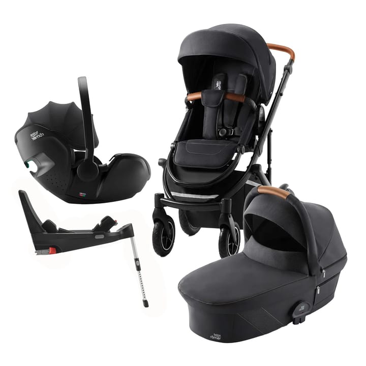Smile 4 Duovagn + Baby-safe 5Z + Basenhet 5Z Britax
