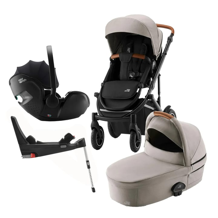 Smile 4 Duovagn + Baby-safe 5Z + Basenhet 5Z Britax