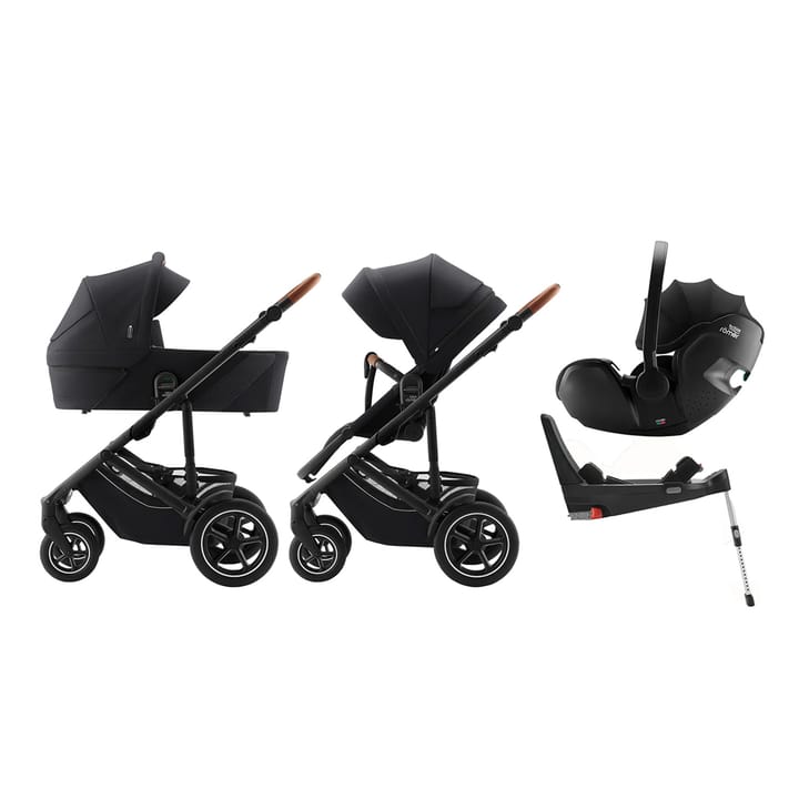 Smile 5Z Duovagn + Baby-safe 5Z + Basenhet 5Z Britax