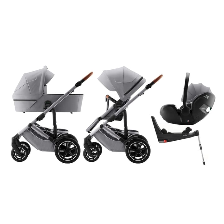 Smile 5Z Duovagn + Baby-safe 5Z + Basenhet 5Z Britax