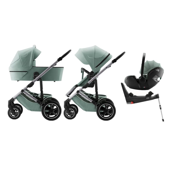 Smile 5Z Duovagn + Baby-safe 5Z + Basenhet 5Z Britax