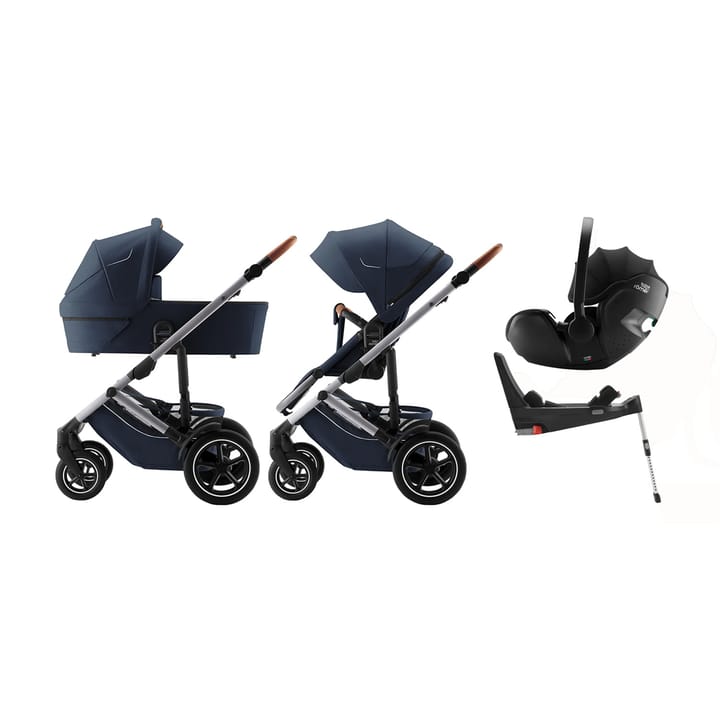 Smile 5Z Duovagn + Baby-safe 5Z + Basenhet 5Z Britax