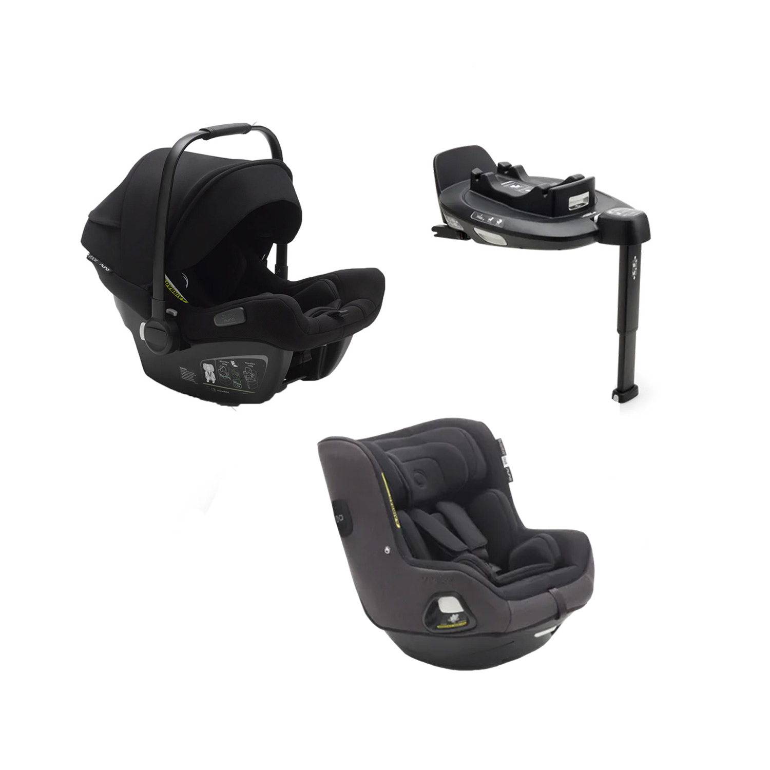 Product Image for Bugaboo  Babyskydd Turtle Air by Nuna + Owl by Nuna + Bas 360 - BabyWorld