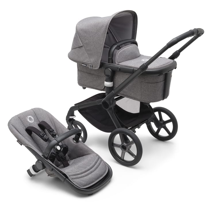 Fox 5 Complete - Black/Grey Melange Bugaboo