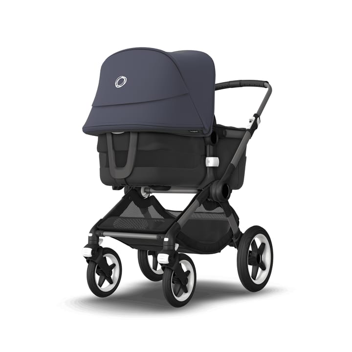 Fox 3 Duovagn Complete - Graphite/Black/Stormy Blue Bugaboo