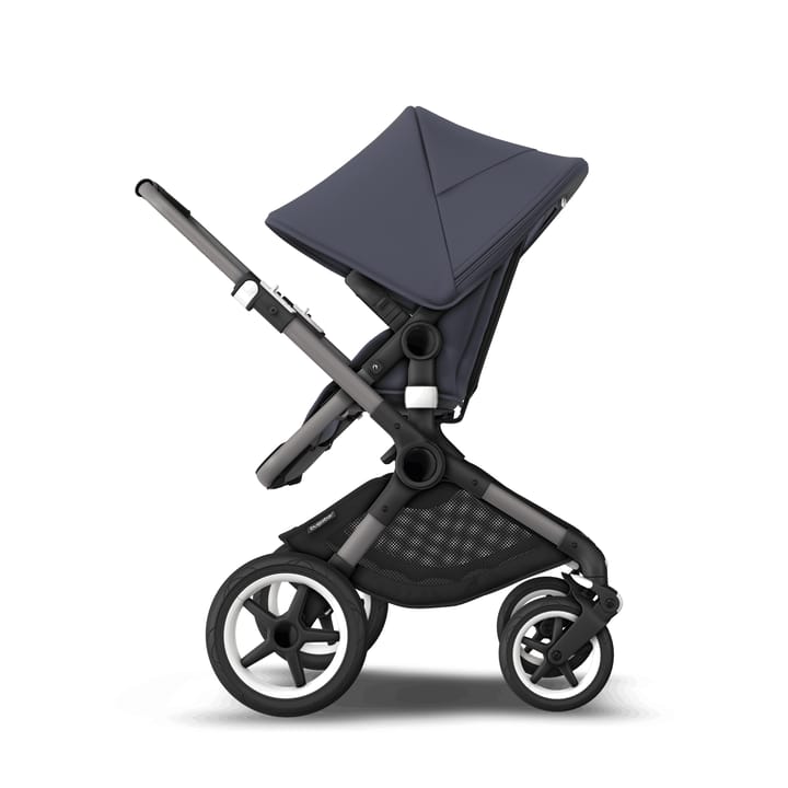 Fox 3 Duovagn Complete - Graphite/Black/Stormy Blue Bugaboo