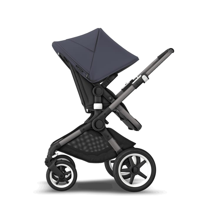 Fox 3 Duovagn Complete - Graphite/Black/Stormy Blue Bugaboo