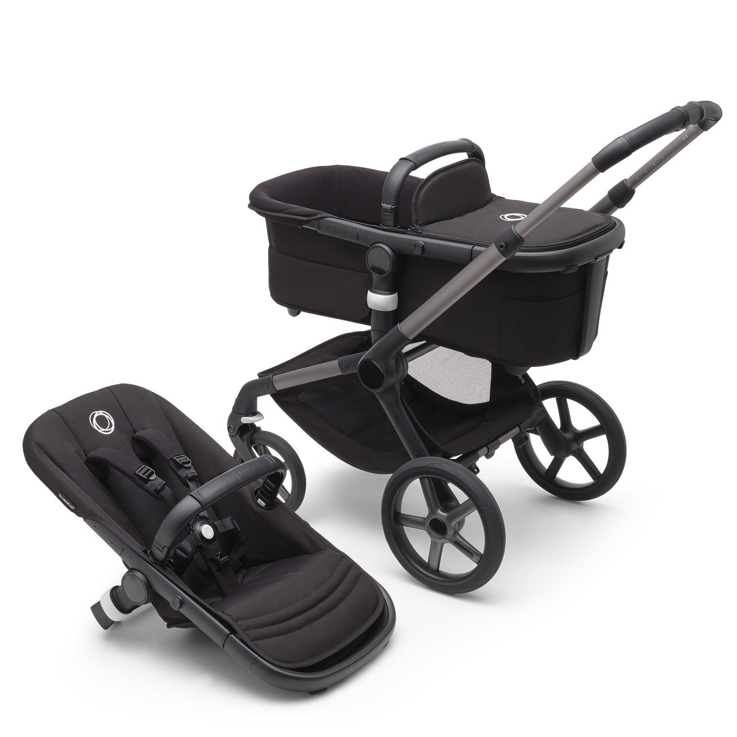 Bugaboo Fox 5 Bas Graphite/Midnight Black