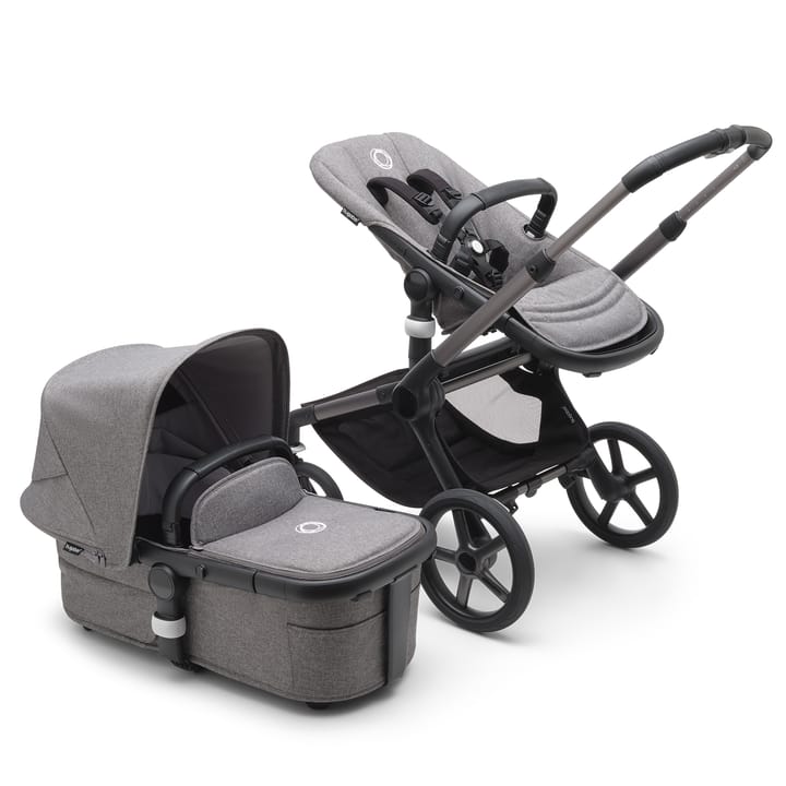 Fox 5 Complete - Graphite/Grey Melange Bugaboo