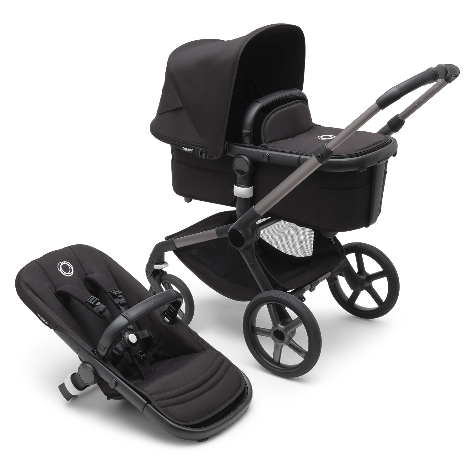 Product Image for Bugaboo  Fox 5 Complete - Graphite/Midnight Black - BabyWorld