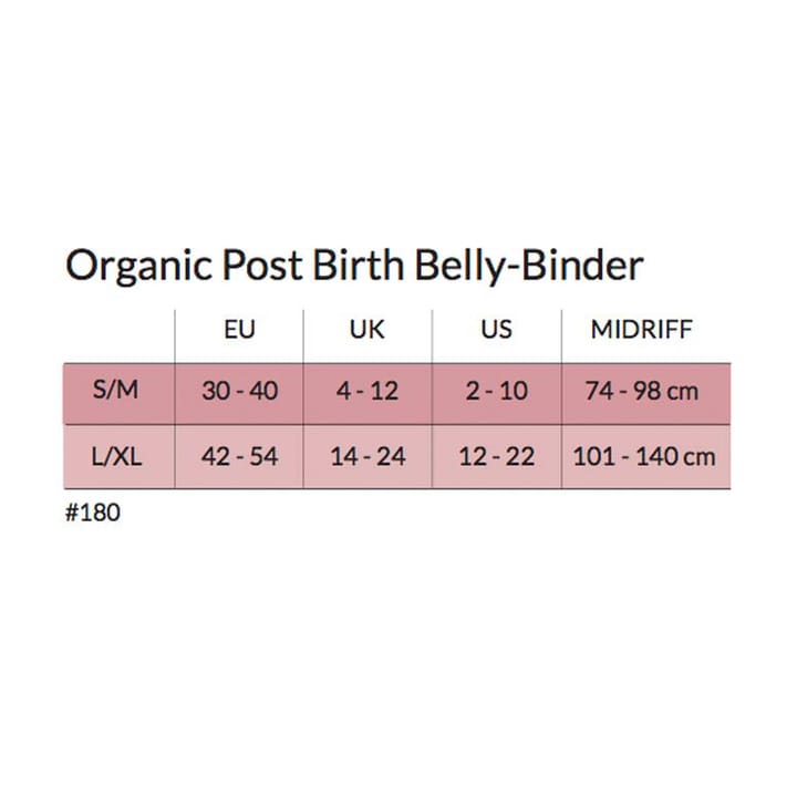 Belly Binder Maggördel Natur Carriwell