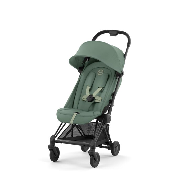 Cybex Coya Resevagn Matte Black/Leaf Green