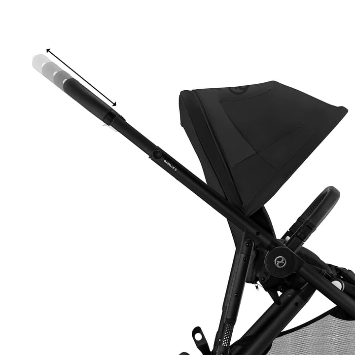 Gazelle S Sittvagn (2023) - Moon Black Cybex
