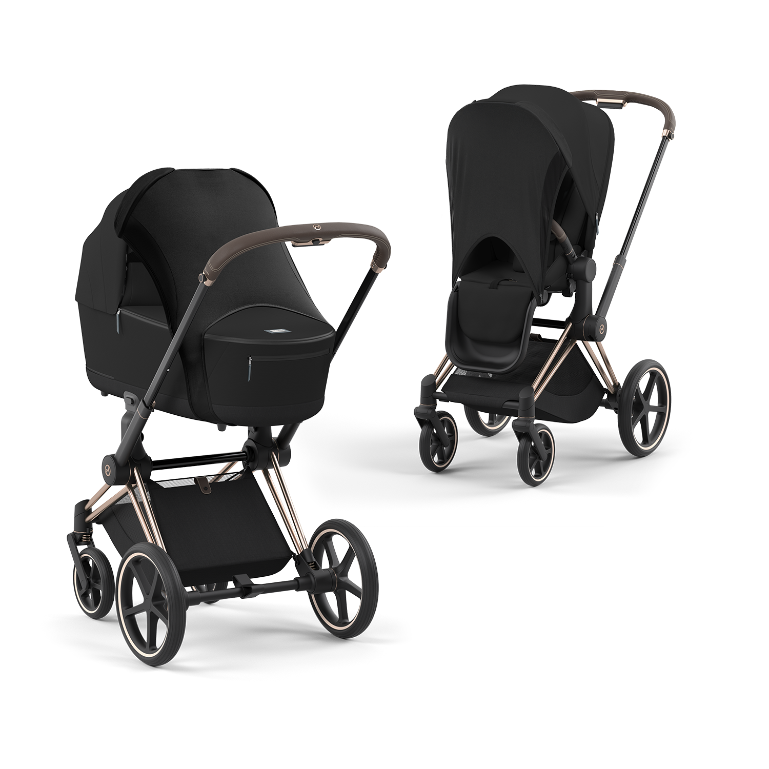 Cybex Platinum Solskydd För Barnvagn Black