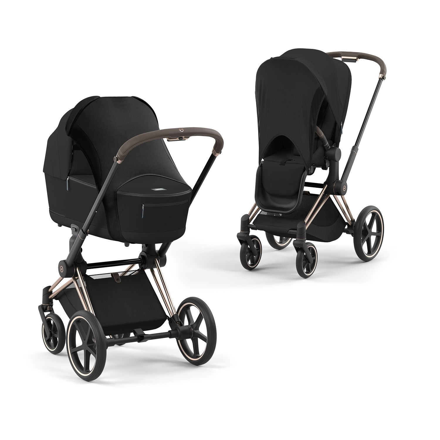 Platinum Solskydd För Barnvagn - Black Cybex